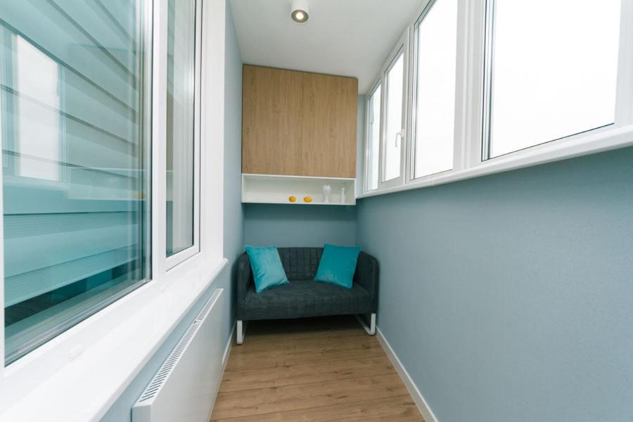 Happy Apartment, Warmth, Comfort, Turquoise كييف المظهر الخارجي الصورة